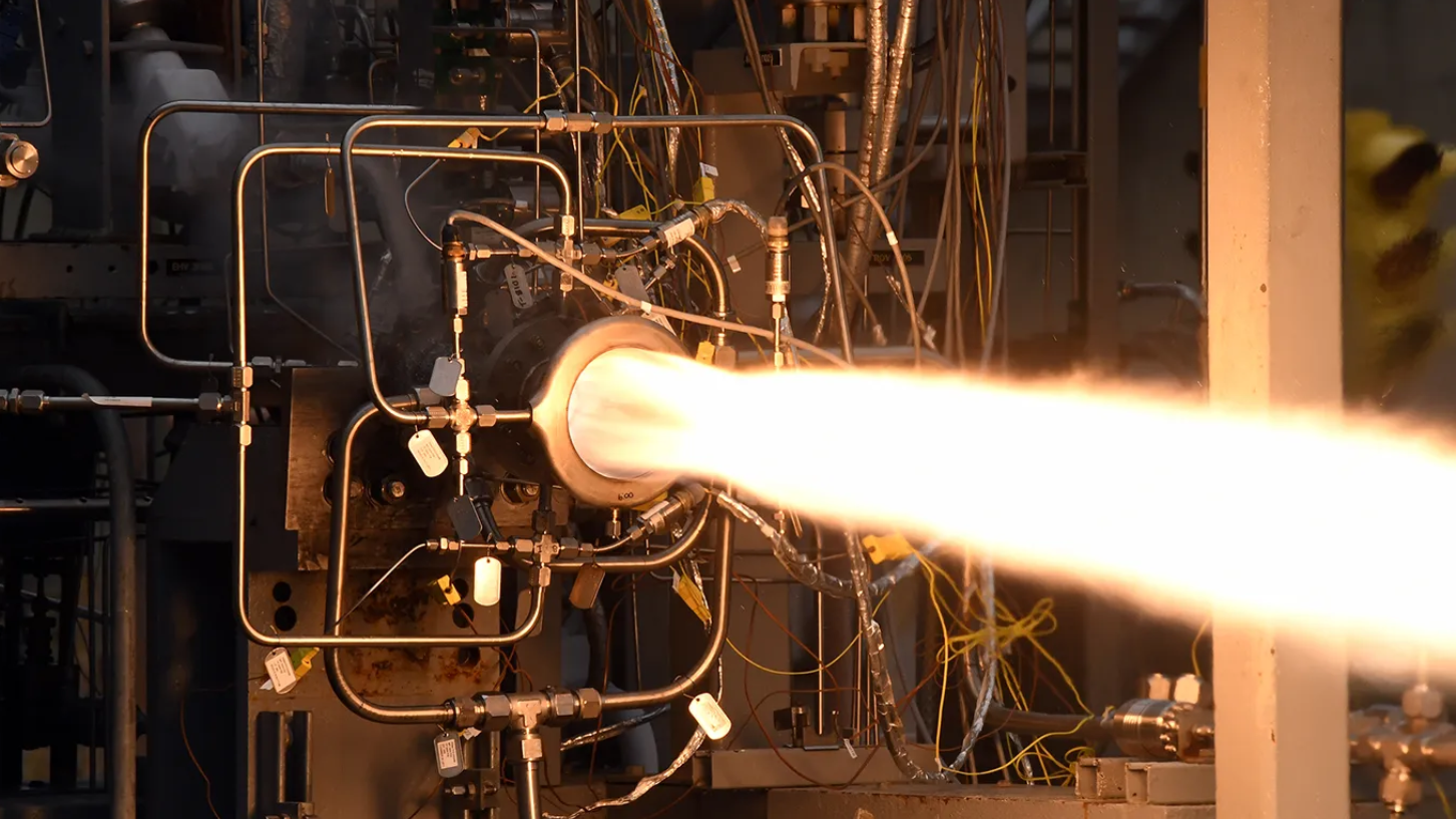 Hot Fire Testing at NASA Marshall Space Flight Center